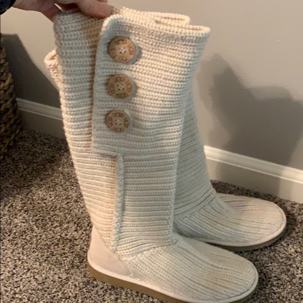Ugg’s knit boots